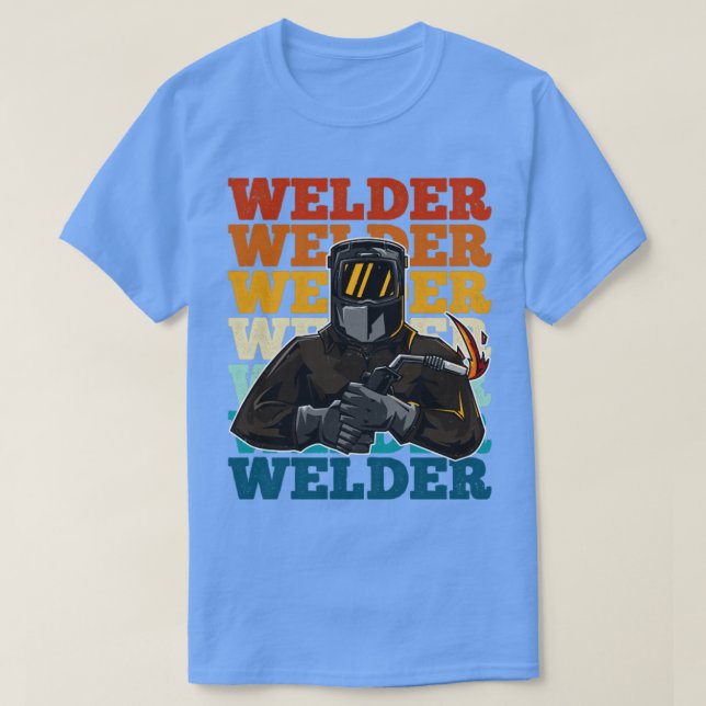 Welder Welder Colourful (2) T-Shirt (Design Front)