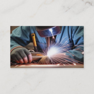 Welder Welding Business Card