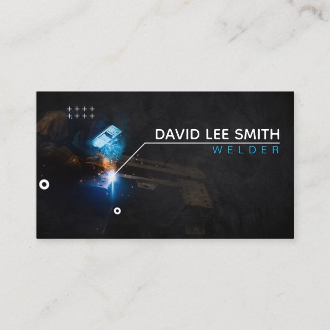 Welder / Welding Service Business Card (Front)