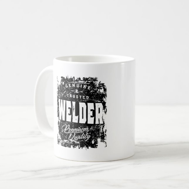 Welder Work Job Title Gift Coffee Mug (Front Left)