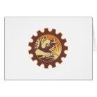 Welder Worker Welding Torch Retro