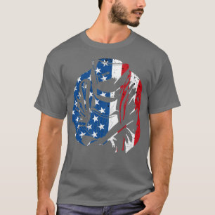 Welding American Flag Welder T-Shirt