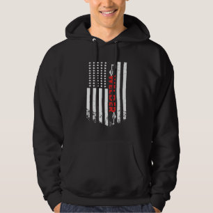 Welding - American Welder Flag Hoodie