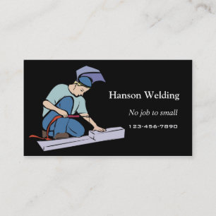 Welding business card