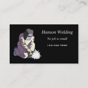 Welding business card
