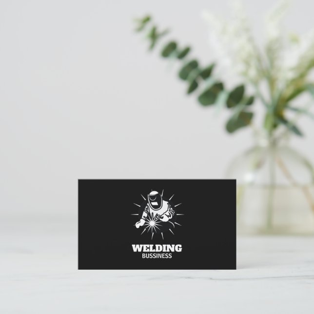  Welding Business Cards (Standing Front)