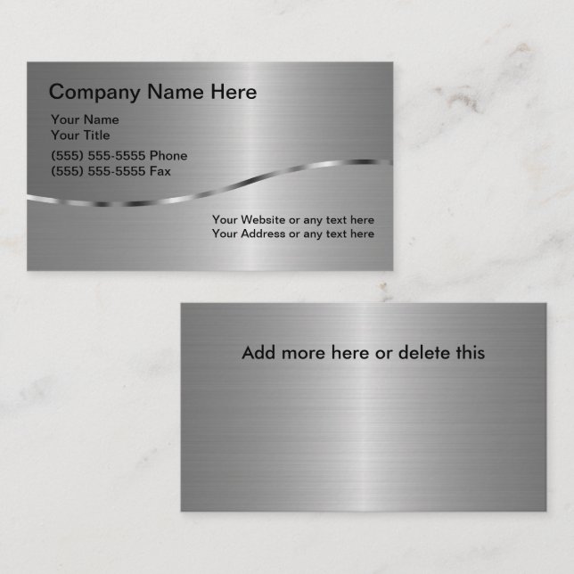 Welding Business Double Sided Business Card New  (Front/Back)