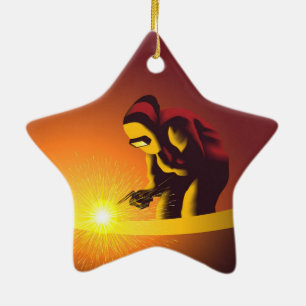 Welding Ceramic Tree Decoration