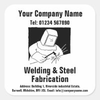 Welding & Fabrication Cartoon Design