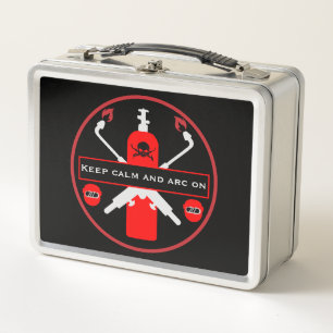 Welding Humor Gift Metal Lunch Box