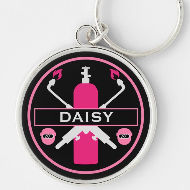 Welding Humour Gift Key Ring (Front)