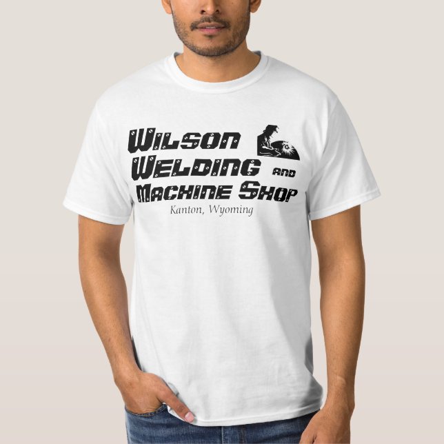 Welding, Machine Shop T-shirt (Front)
