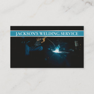 Welding Metal Fabrication Welder Business Card