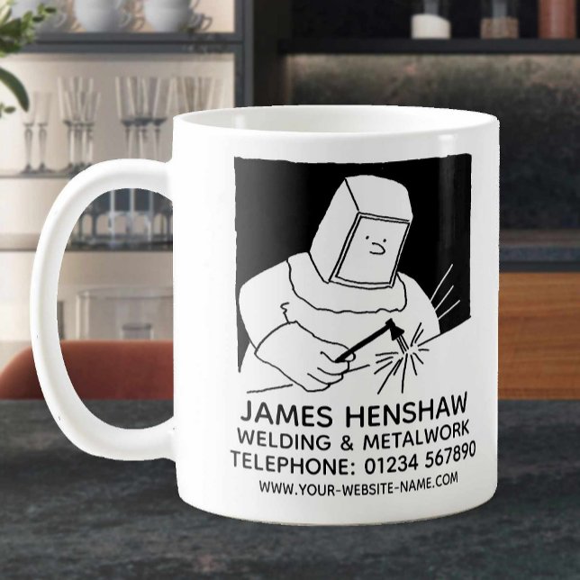 Welding & Metalwork Business Promotional Coffee Mug (Creator Uploaded)