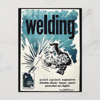 Welding Postcard