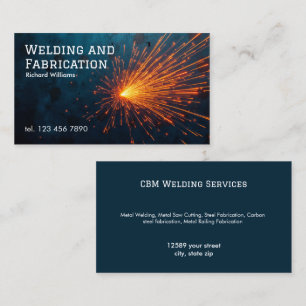 Welding Services Business Card