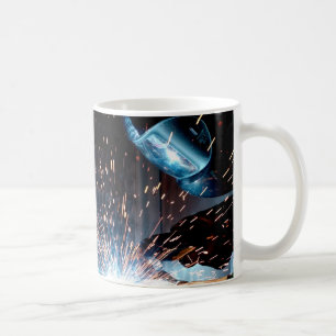 Welding Sparks Coffee Mug