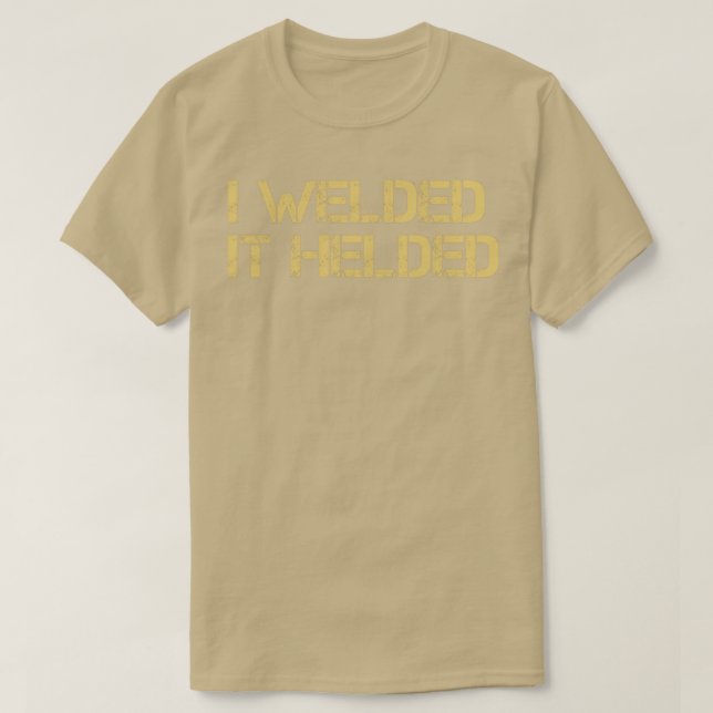 Welding  T-Shirt (Design Front)