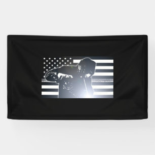 Welding: The Thin Metal Line Flag Banner