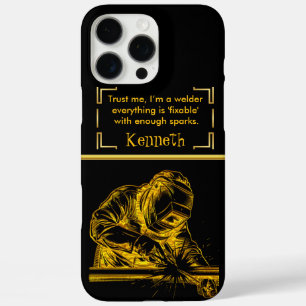 Welding with Brilliance iPhone 16 Pro Max Case