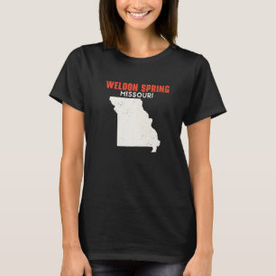 Weldon Spring Missouri USA State America Travel Mi T-Shirt
