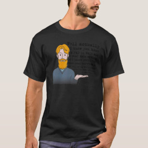 Well Actually  mansplainer  feminist humour T-Shirt