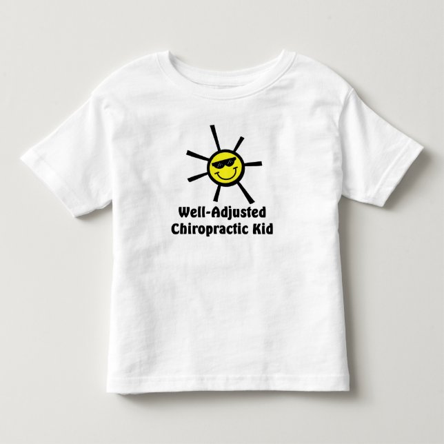 Well-Adjusted Chiro Kid T-Shirt (Front)