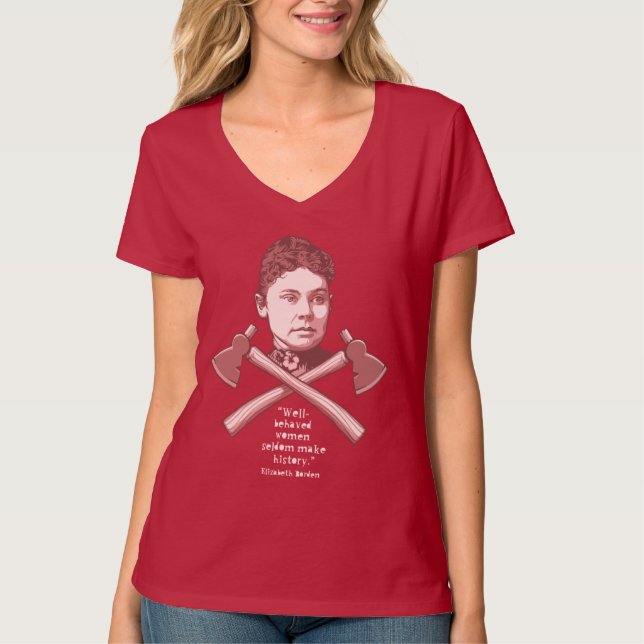 Well behaved Lizzie 417 T-Shirt (Front)