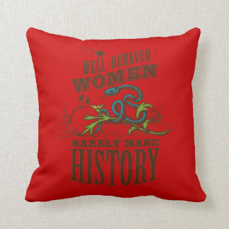 Well Behaved Woman - RV Queen of the Road Cushion
