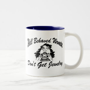 Well Behaved Women Two-Tone Coffee Mug