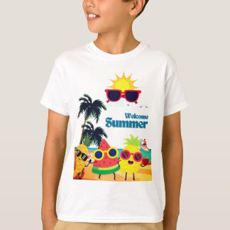 well come to summer cool dseign T-Shirt