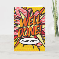 WELL DONE Fun Modern Retro Comic Book