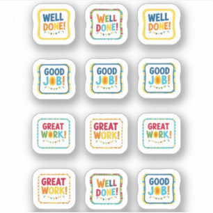 Well done, great work, good job