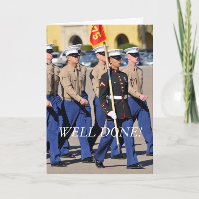 Well Done Greeting Card (Front)