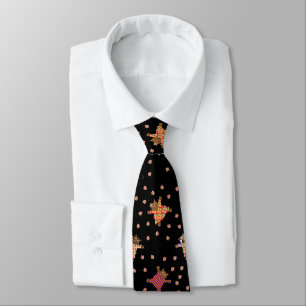 Well Dressed Cats Making Paw Trails Tie