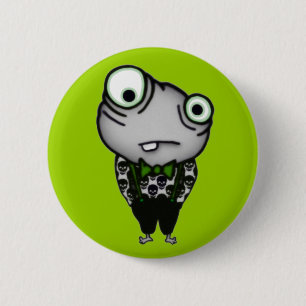 Well Dressed Monster 6 Cm Round Badge
