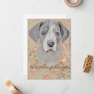 We'll Get Through This Together Flat Note Card