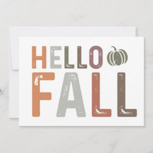 Well Hello Fall Card