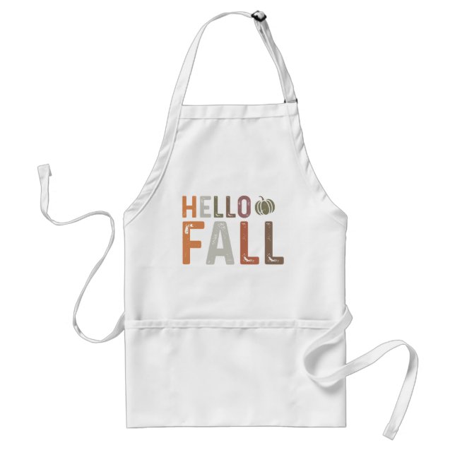 Well Hello Fall Standard Apron (Front)