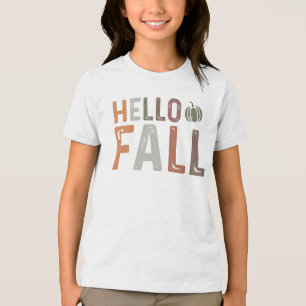 Well Hello Fall Tri-Blend Shirt