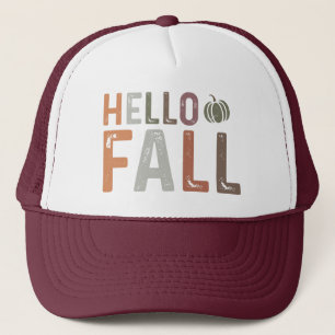 Well Hello Fall Trucker Hat