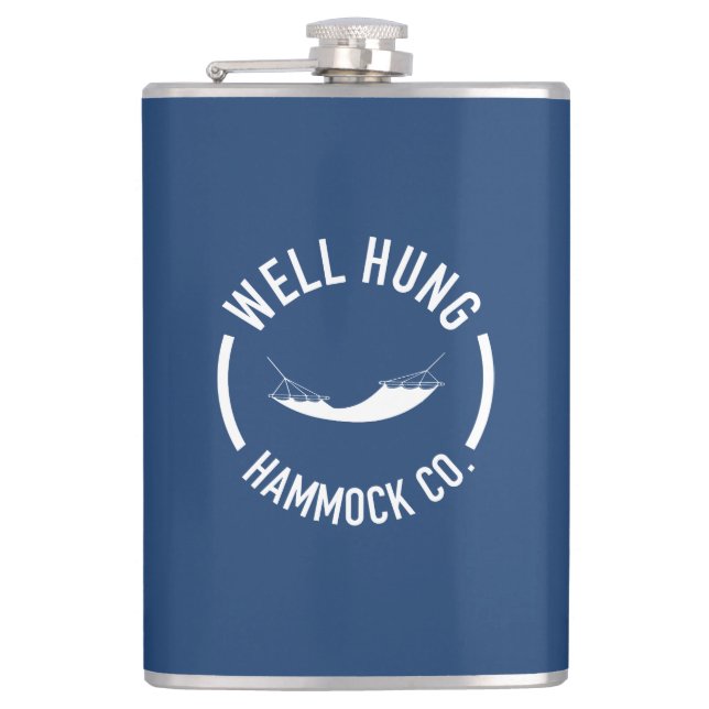 Well Hung Hammock Company Hip Flask (Front)