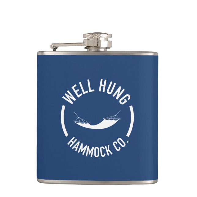 Well Hung Hammock Company Hip Flask (Front)