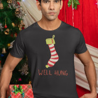 Well Hung Stocking Naughty Christmas Holiday