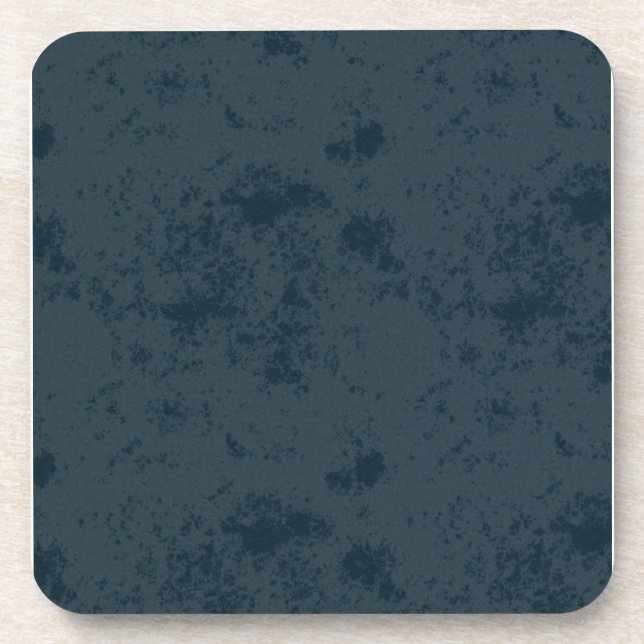 Well Loved Industrial Blue Coaster (Front)