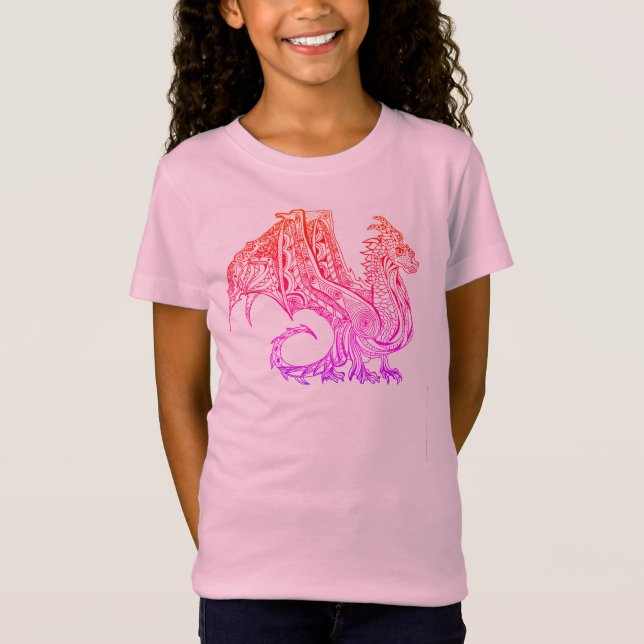 Well-mannered Dragon T-Shirt (Front)