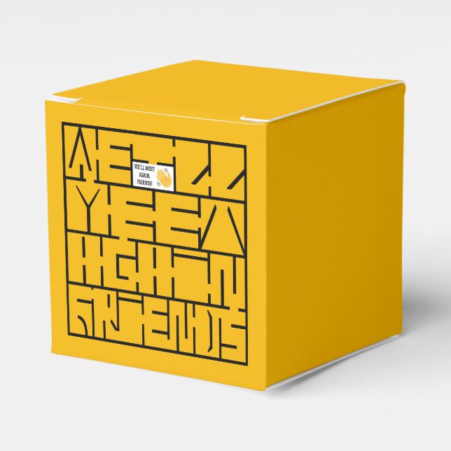 We'll Meet Again, Friends Favour Box (Front Side)