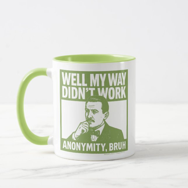 Well My Way Didn't Work - English - Mug (Left)