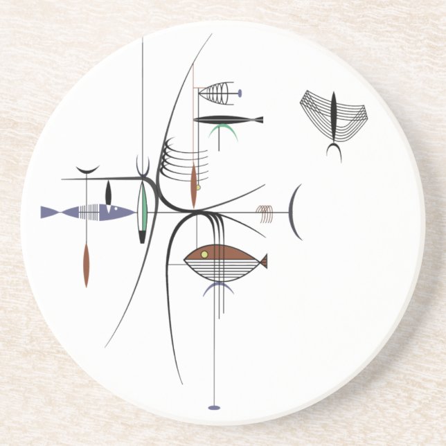 WELL OF THE SEA Coaster 4 1/2" Version #1 (Front)