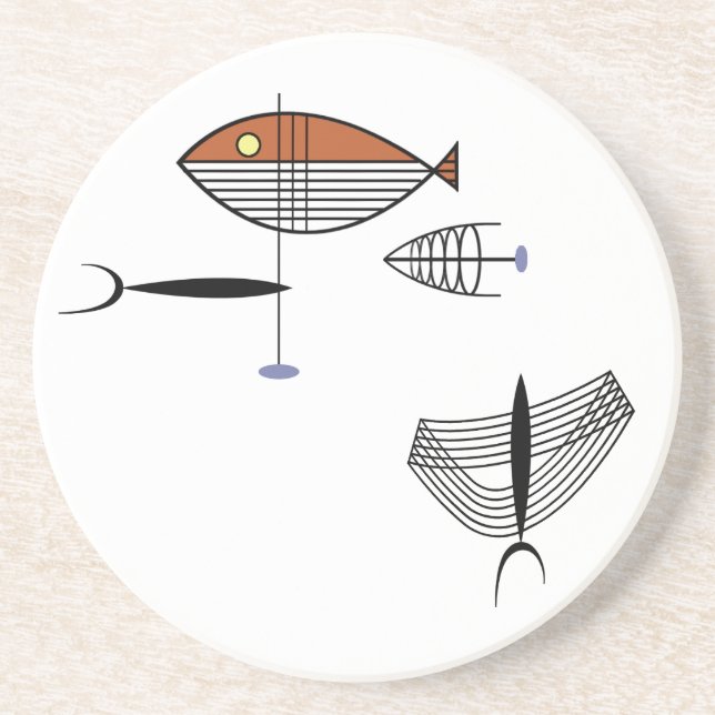 WELL OF THE SEA Coaster 4.5"  Version #2 (Front)